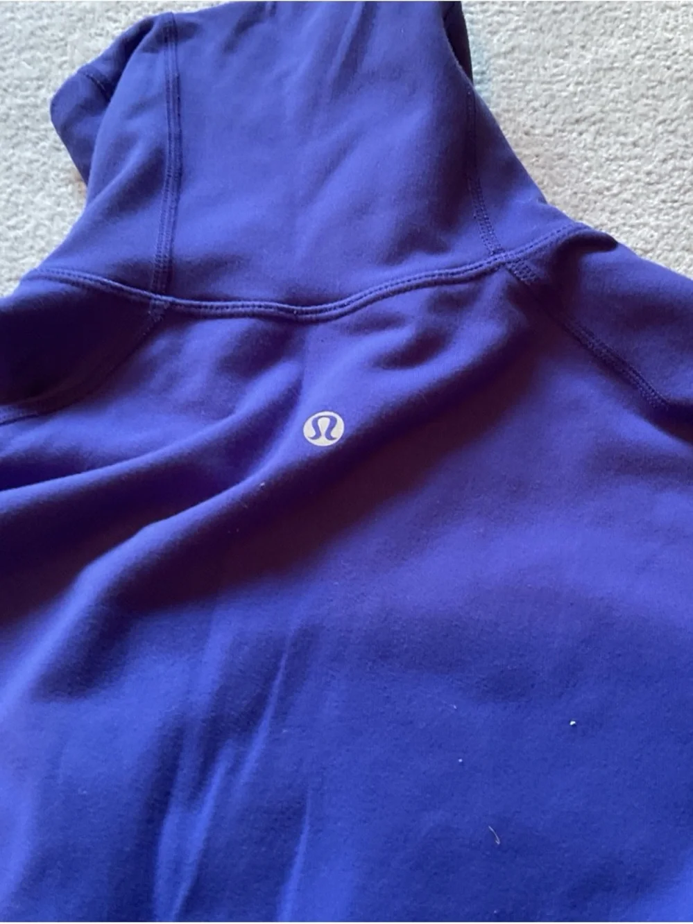 lululemon athletica Purple Hoodie Sweatshirt
